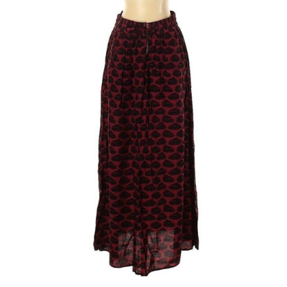 Scotch & Soda Dresses & Skirts - Maison Scotch & Soda Tropical Red Boho Maxi Skirt